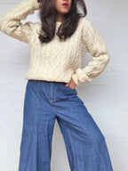 Vintage Wool Fisherman’s Jumper