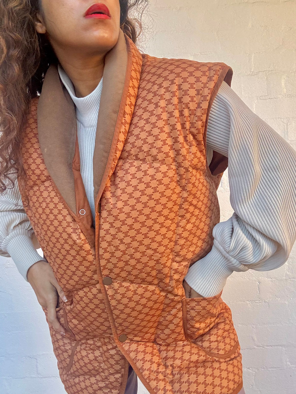 Vintage CELINE Puffer Vest