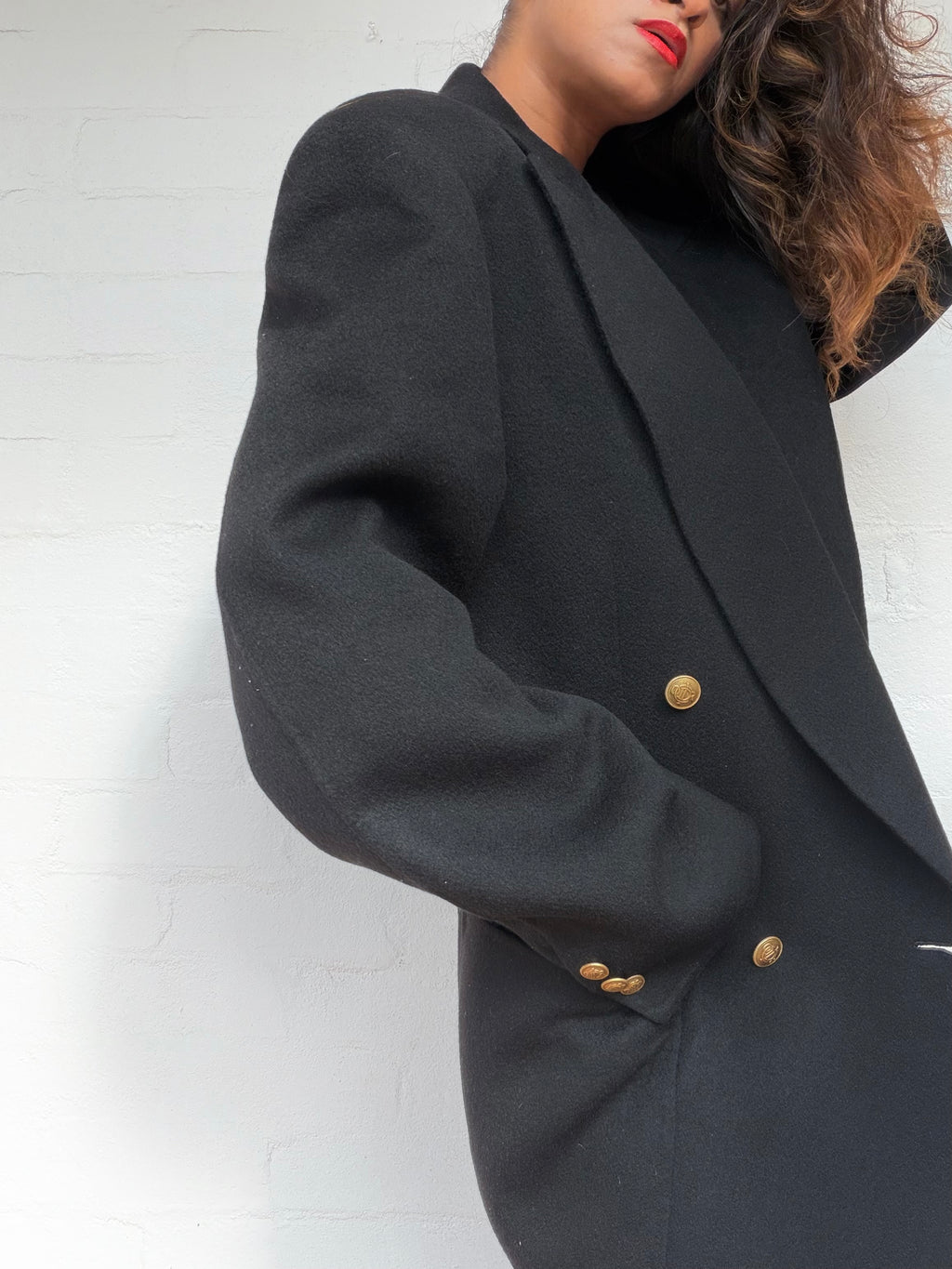 Rare Christian Dior Double-breasted tailored Blazer - Black