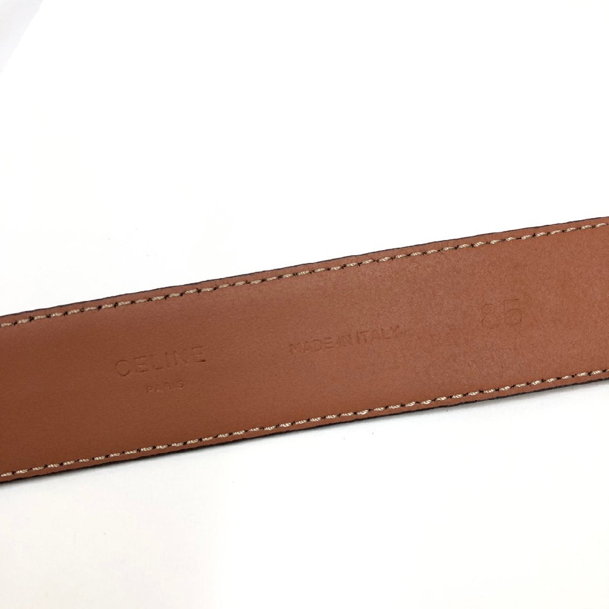 Rare CELINE Star Ball Buckle Belt