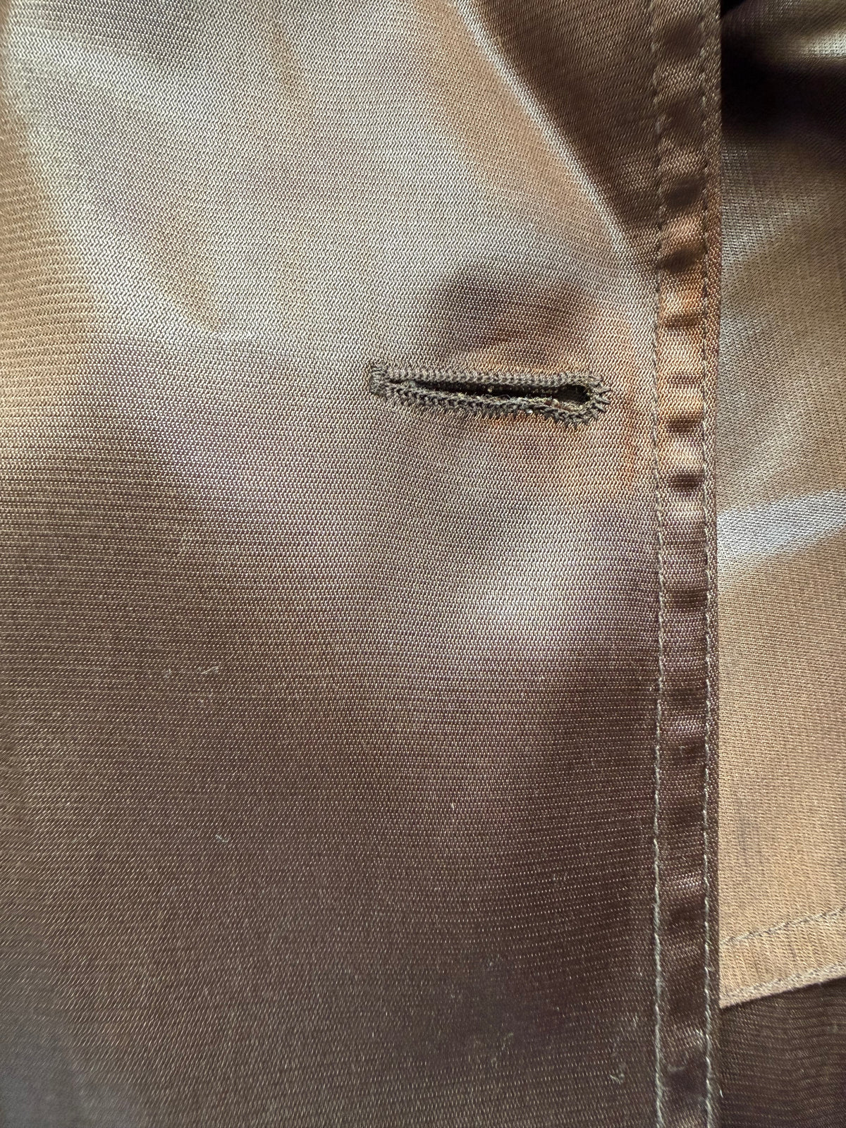 Authentic Iridescent Fendi Trench Coat
