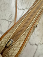 Authentic Vintage Christian Dior Monogram Honeycomb Crossbody