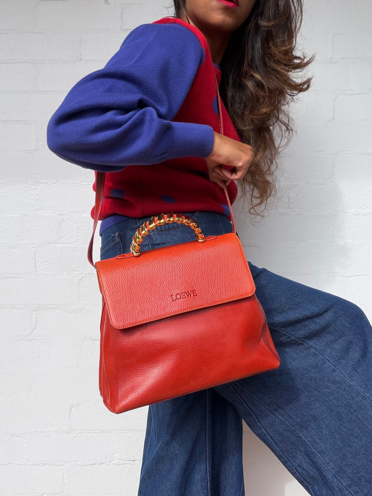 Vintage LOEWE Velazquez Shoulder Bag