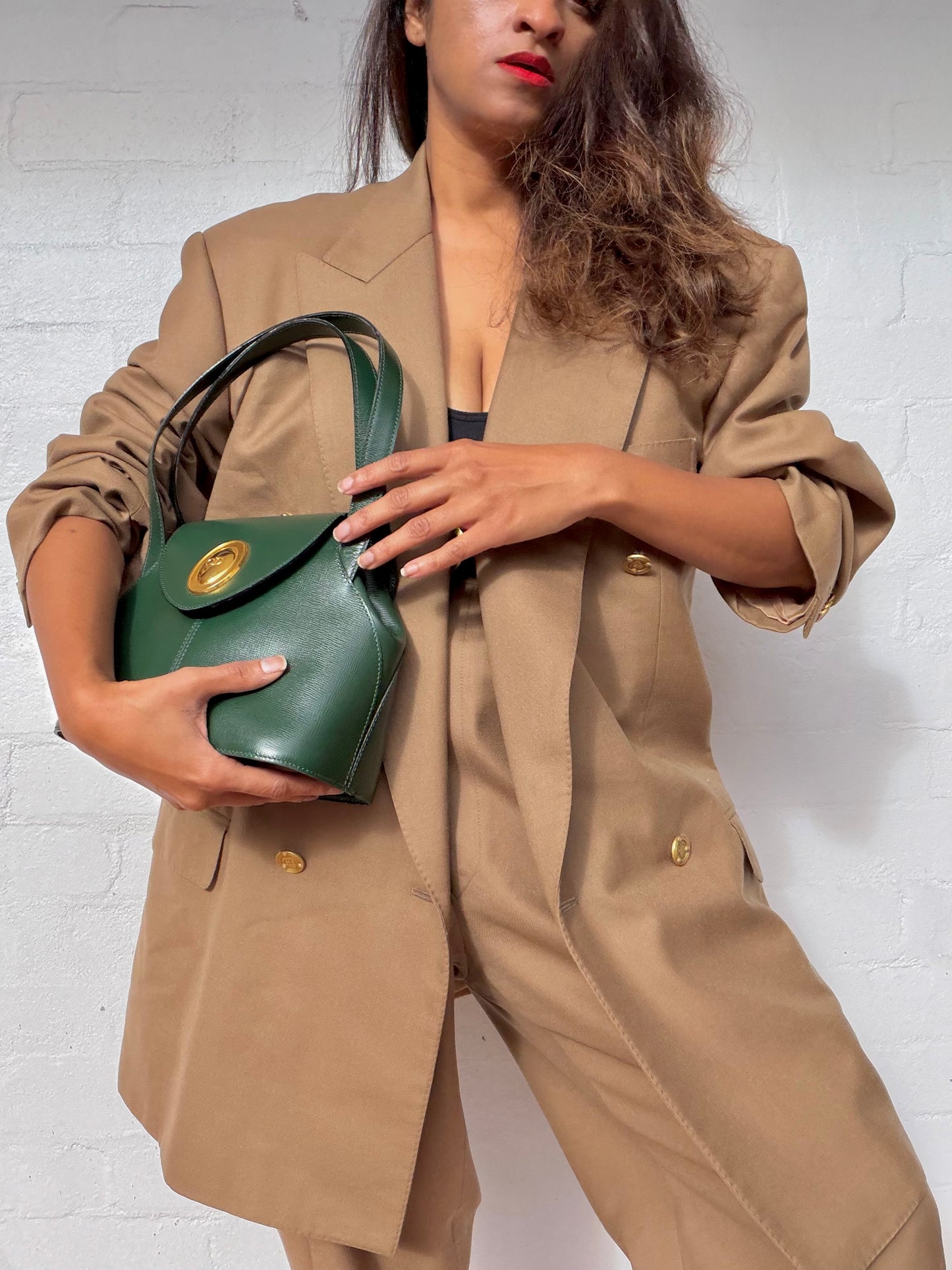 Vintage Christian Dior Bag - Green