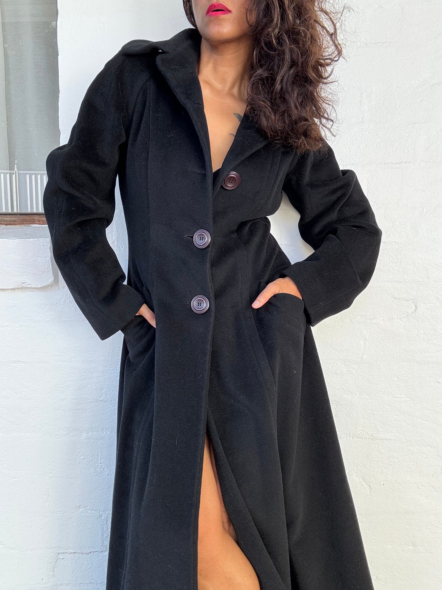 Vintage Mohair Blend Coat