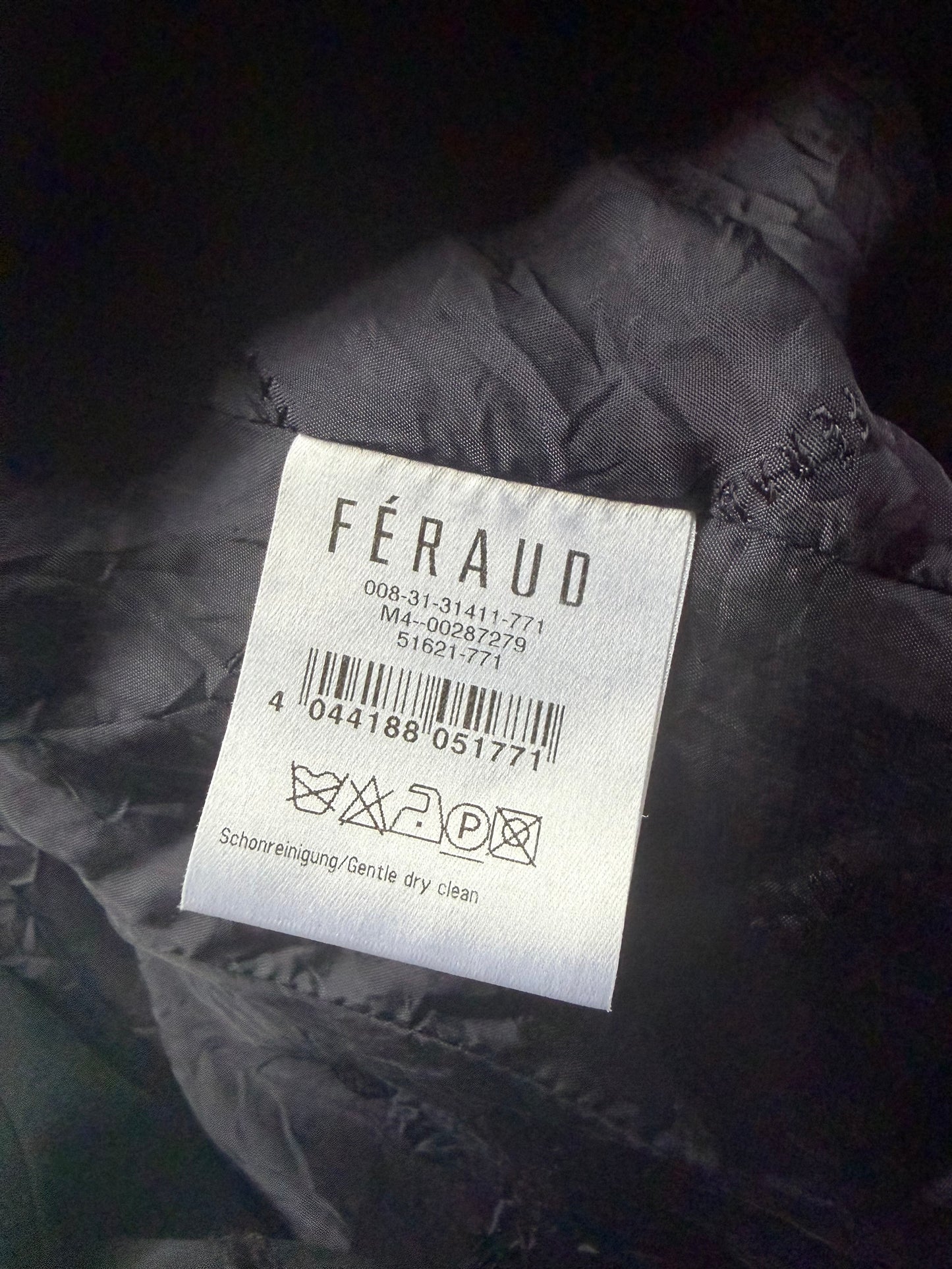 Vintage FERAUD Paris Silk Blazer