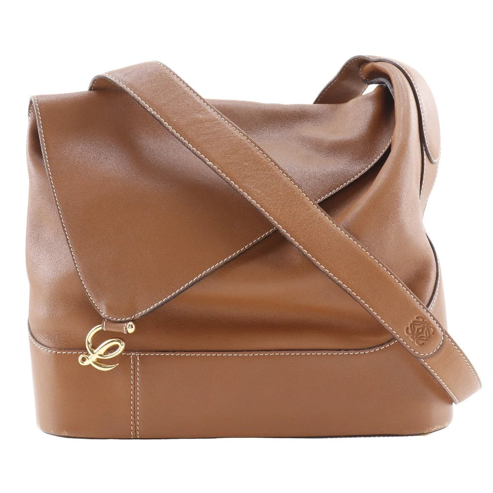 LOEWE Calfskin Bag - Brown