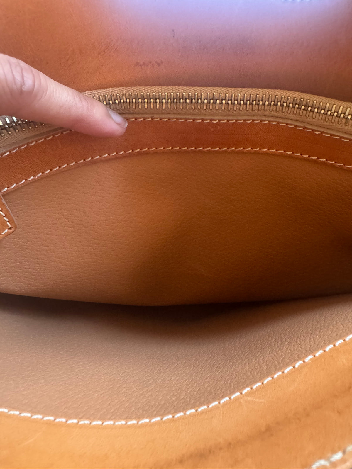 CELINE Macadam Mini Handbag -  Beige