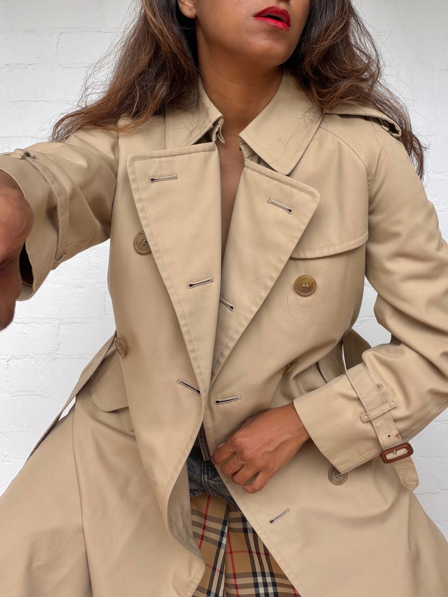Burberry Trench Coat - Beige