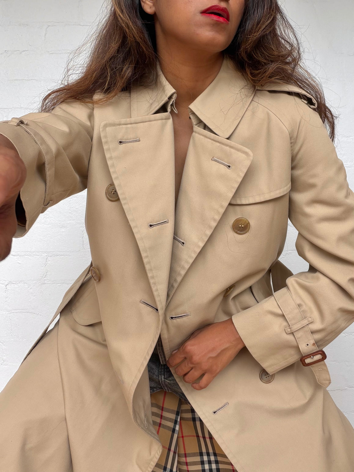Burberry Trench Coat - Beige