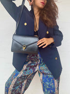 Authentic Vintage 1970's CELINE Calf Leather Bag