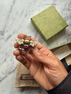 Gucci Bee Ring with Pearls & Crystals