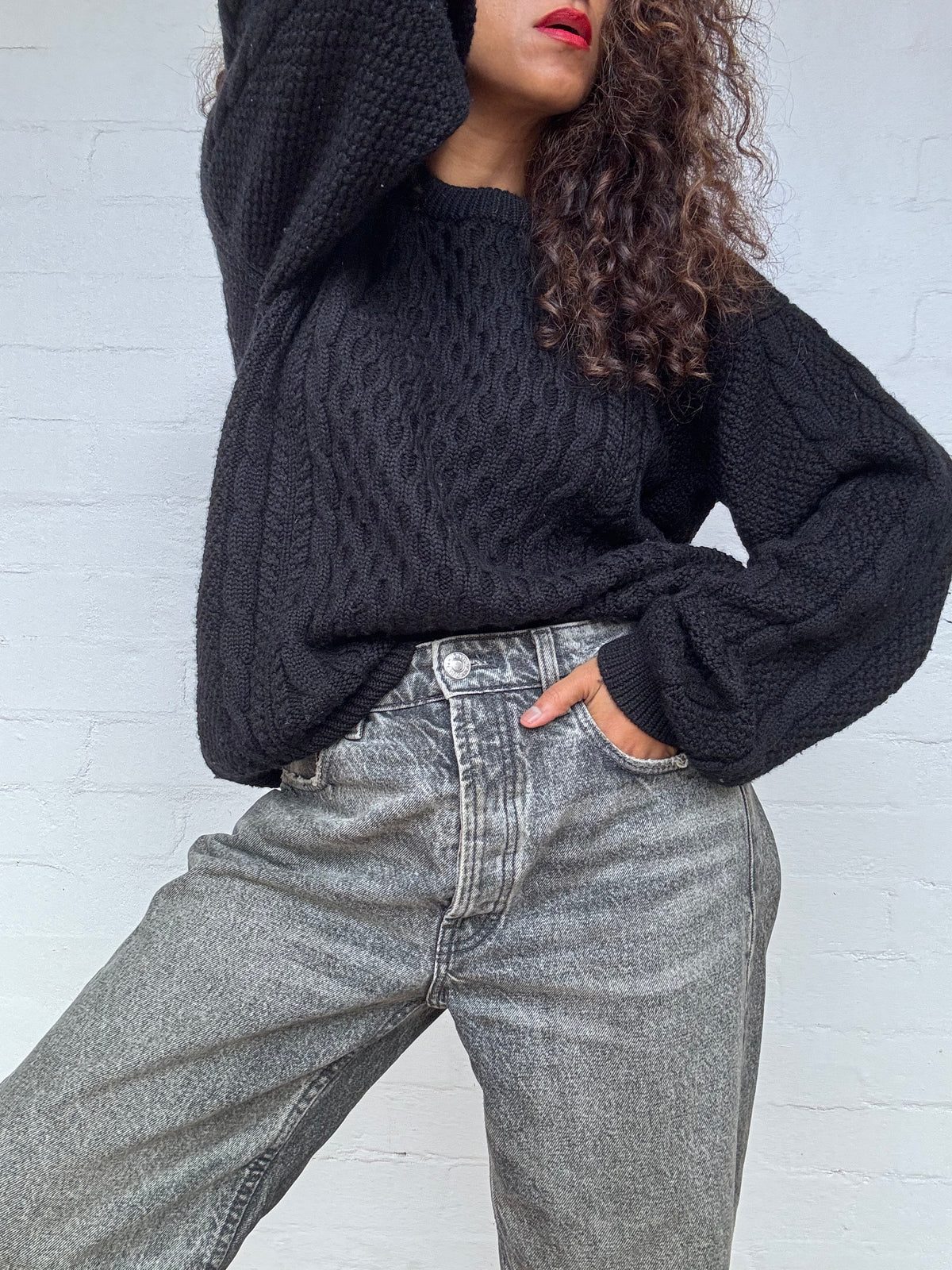 Juliette Hogan Merino Cable Knit Jumper