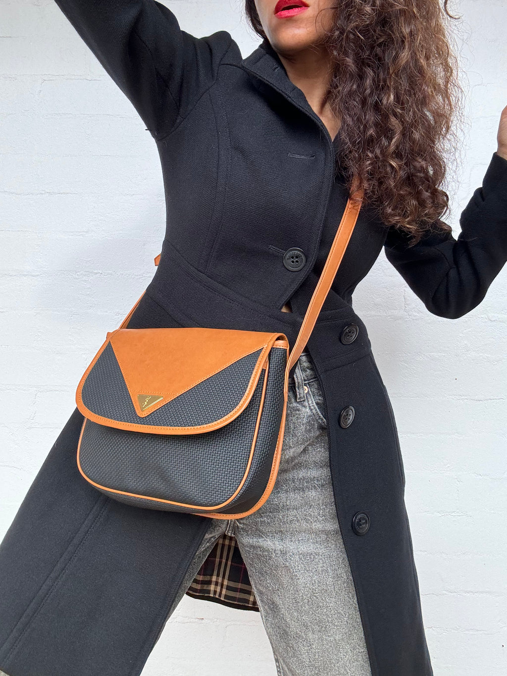 Authentic Vintage YSL Crossbody Bag