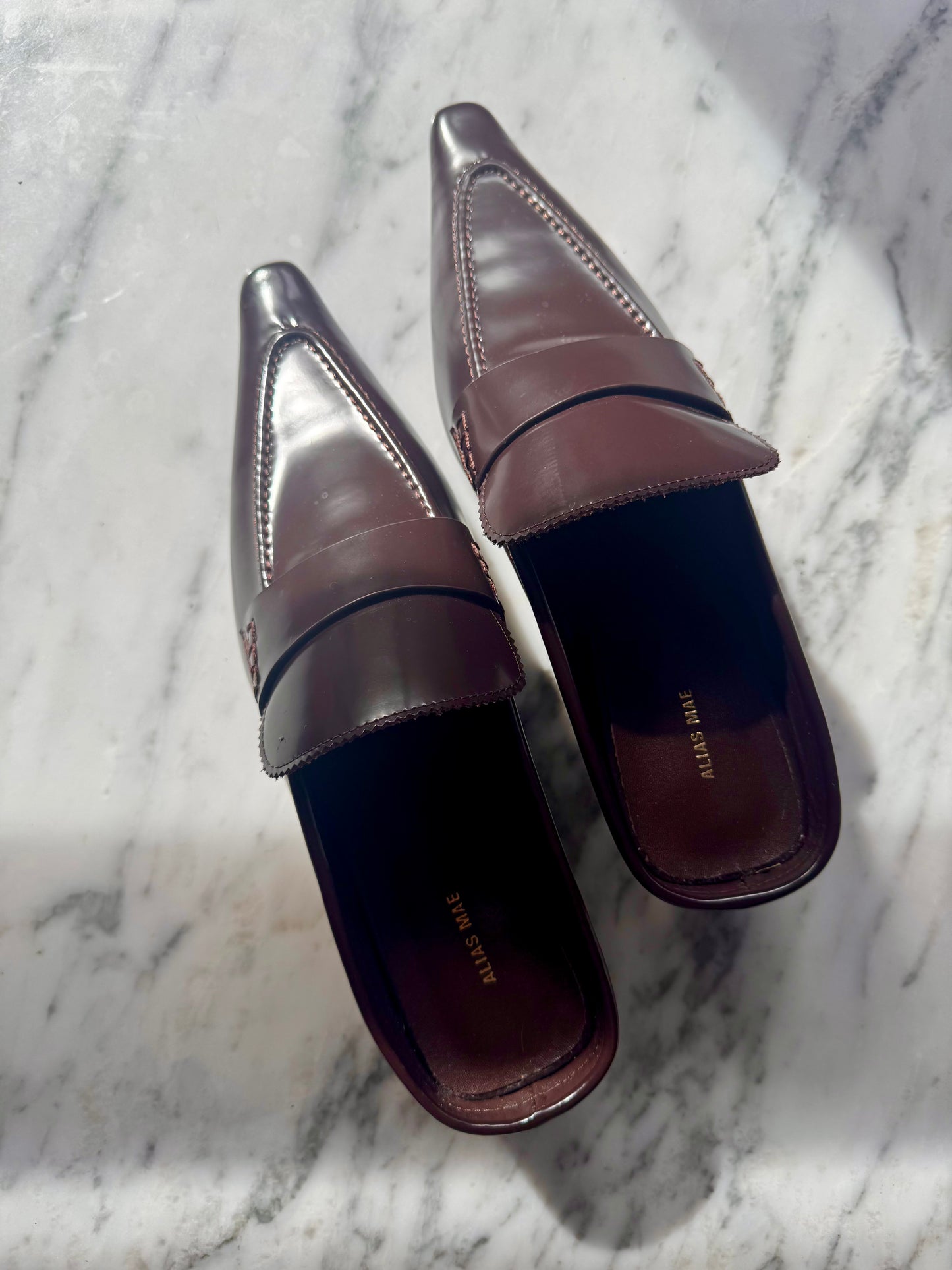 Alias Mae - Taja Mules Dark Brown