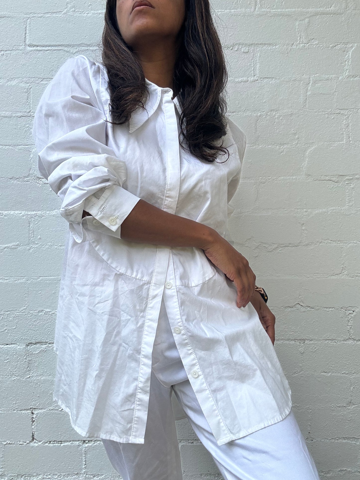 Victoria & Woods White Cotton Shirt