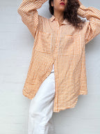 Dissh Printed Linen Shirt - Oversized