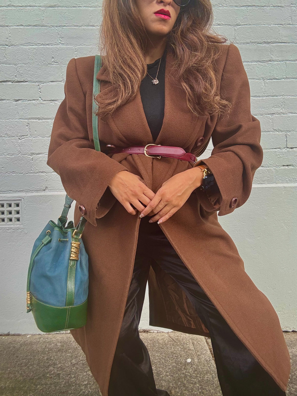 Vintage CELINE Carriage - Bordeaux Belt