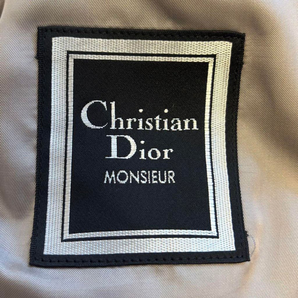Vintage Christian Dior Double Breasted Wool Suit