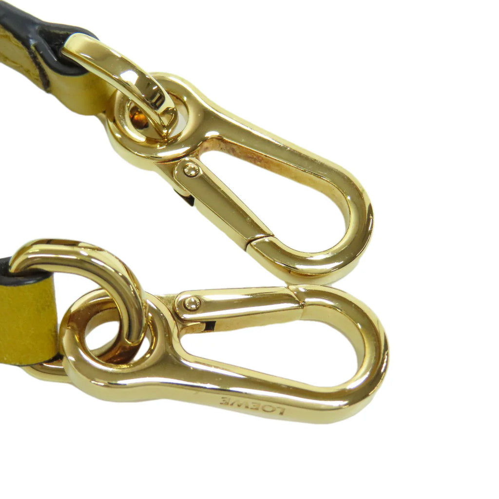 LOEWE Calfskin Yellow Puzzle Mini Bag