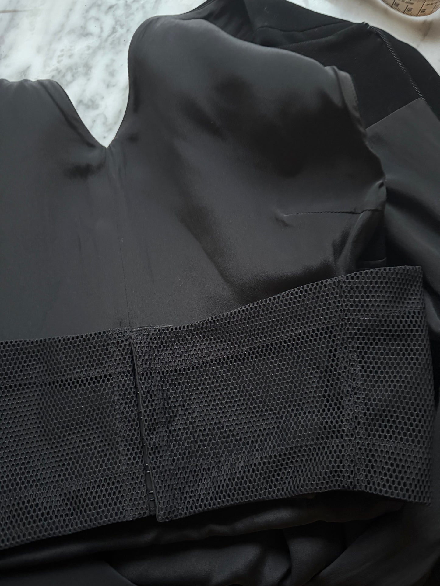Balenciaga Black Midi Dress