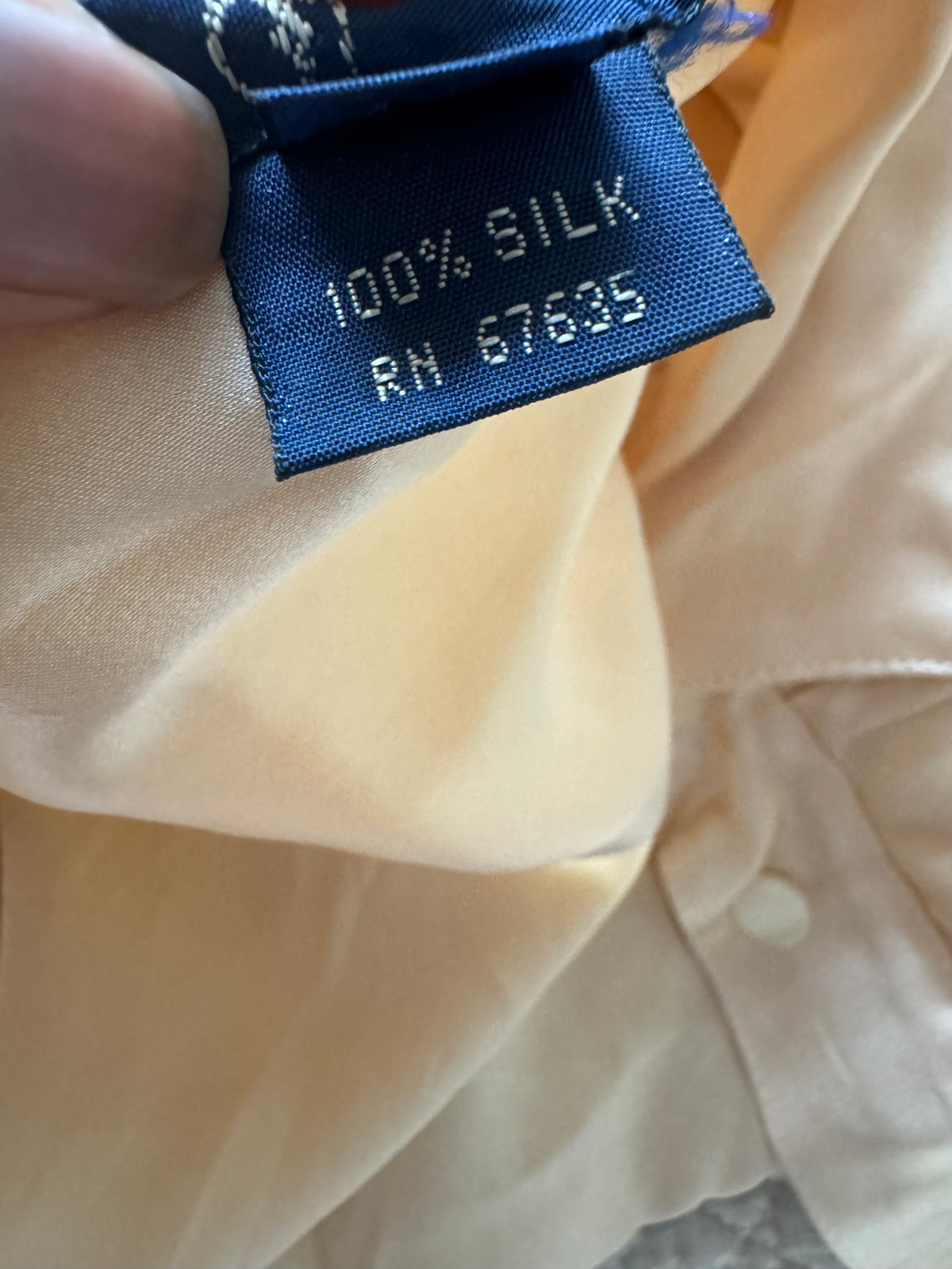 Vintage Ralph Lauren Silk Blouse