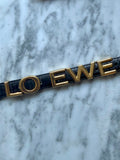 Rare Vintage Loewe Belt - Black