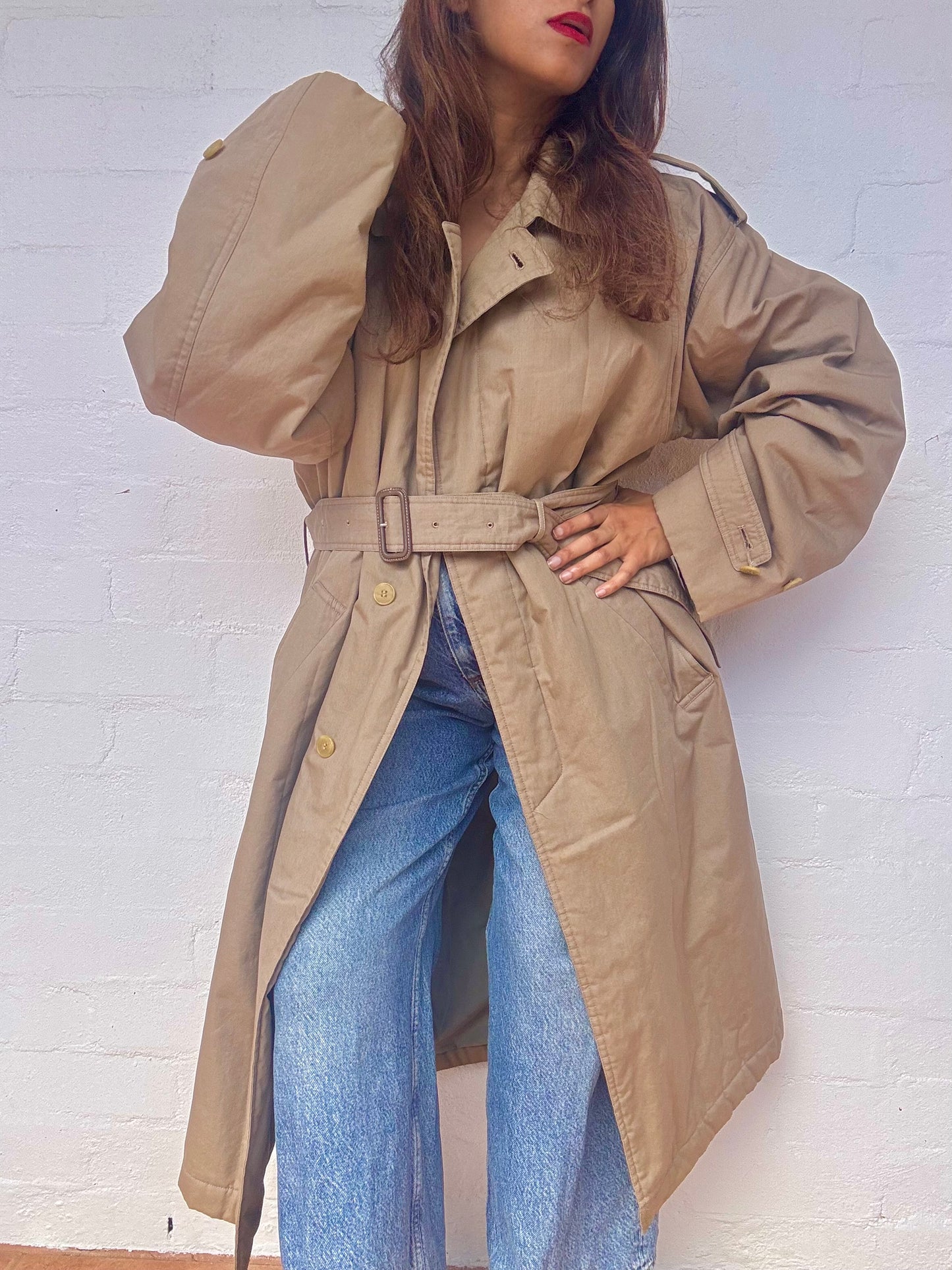 Christian Dior Khaki Trench Coat