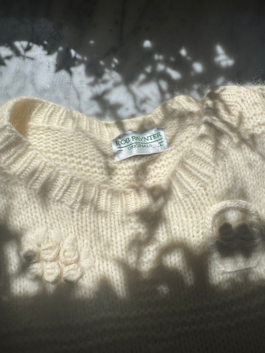 Vintage Angora Wool Jumper