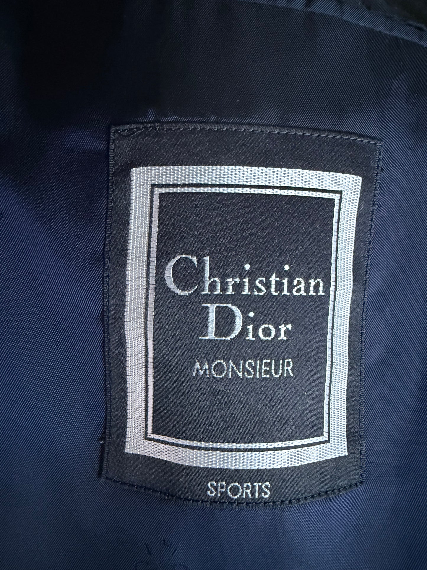 Rare Authentic Dior Navy Blazer
