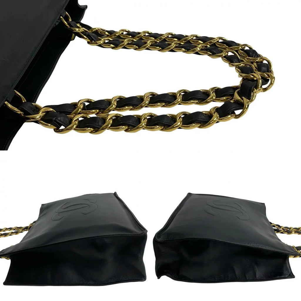 Chanel Lambskin Tote Bag - Classic Black