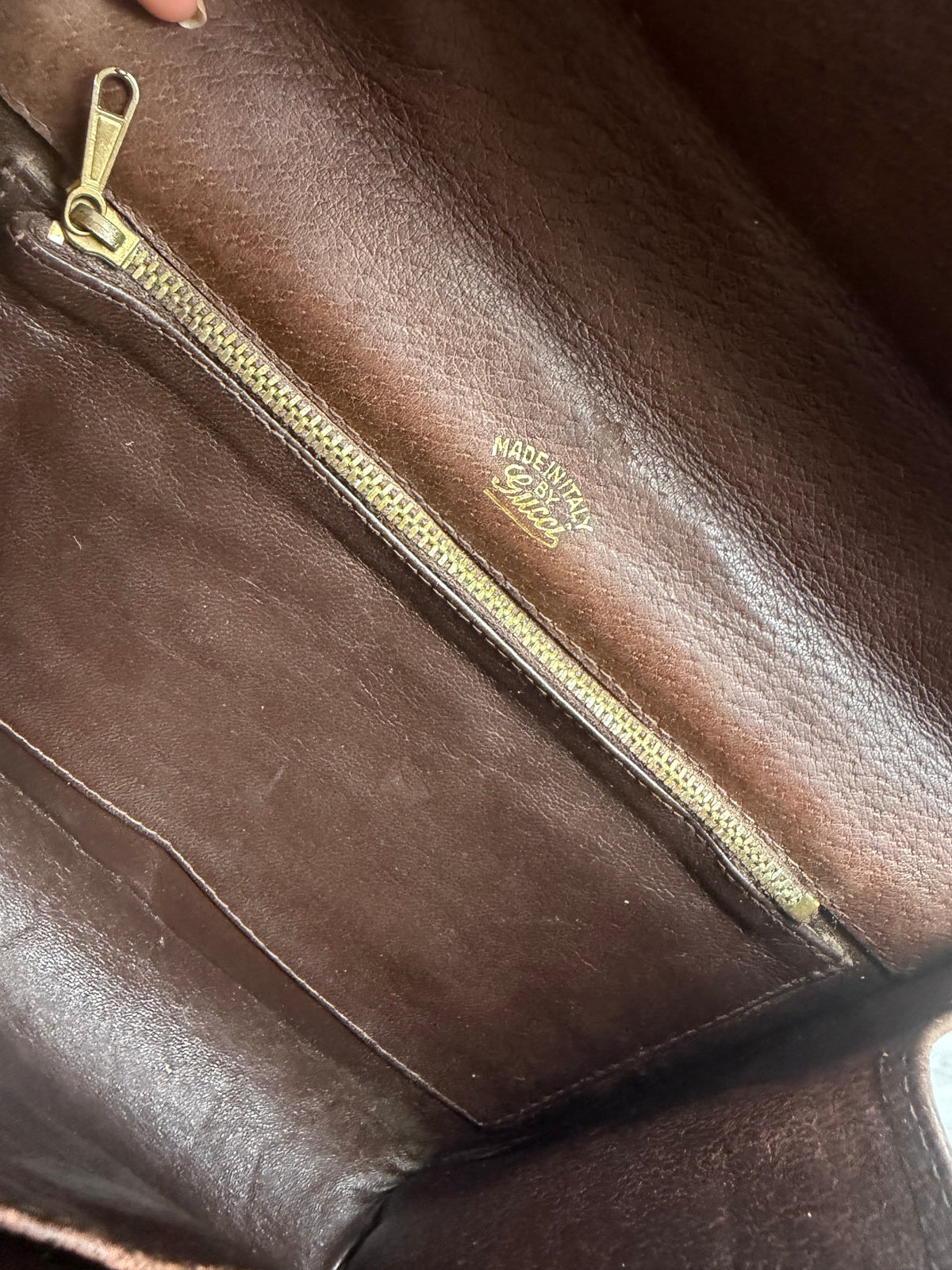 Vintage Gucci Monogram Crossbody Bag
