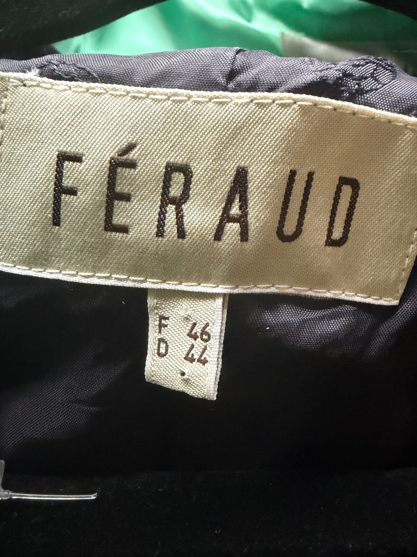 Vintage FERAUD Paris Silk Blazer