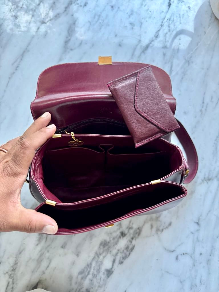 Rare Authentic Vintage Celine Box Bag