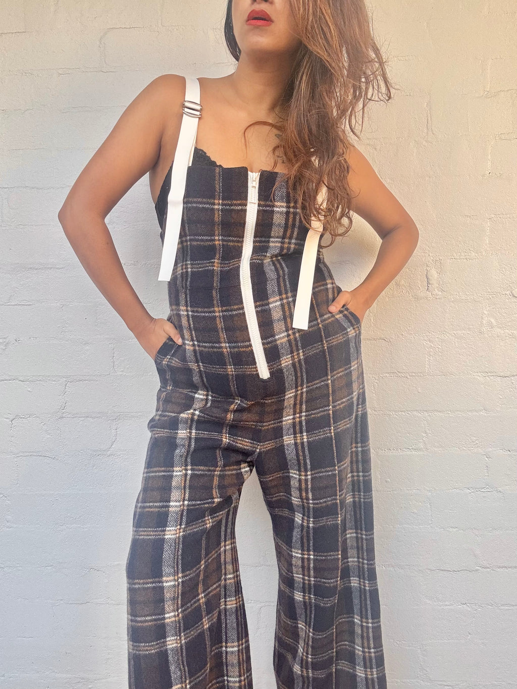Tartan Dungaree