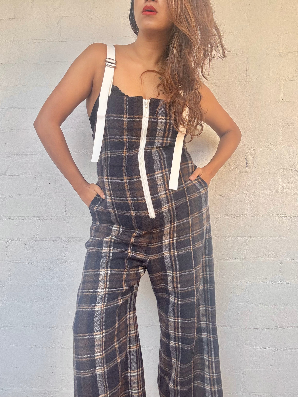 Tartan Dungaree