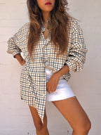 Fendi Check Cotton Shirt
