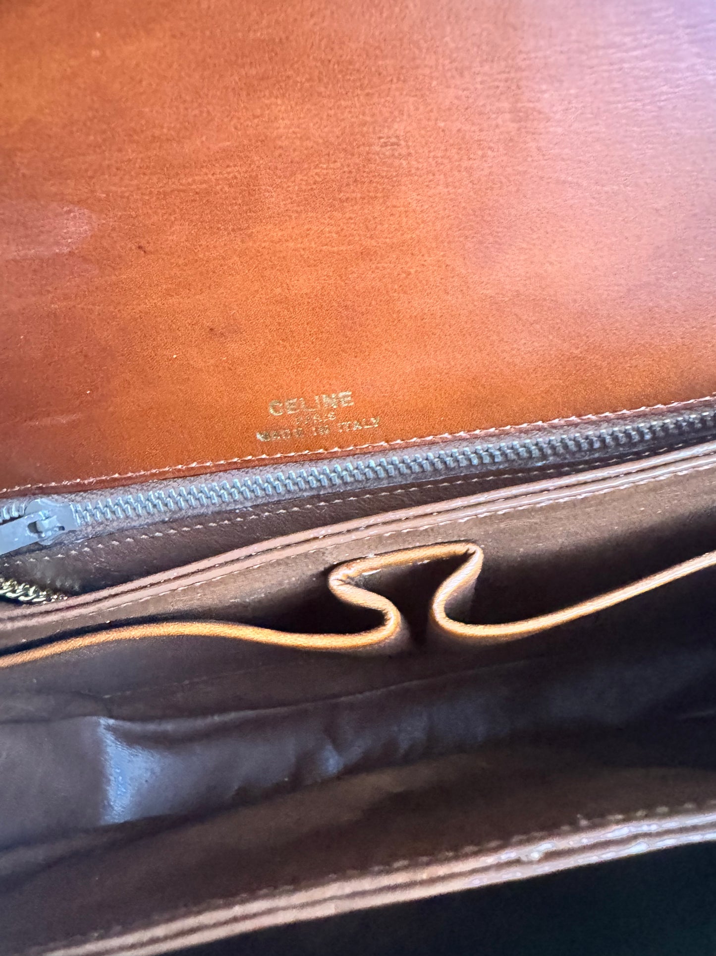 Rare Authentic Vintage Celine Triomphe Bag
