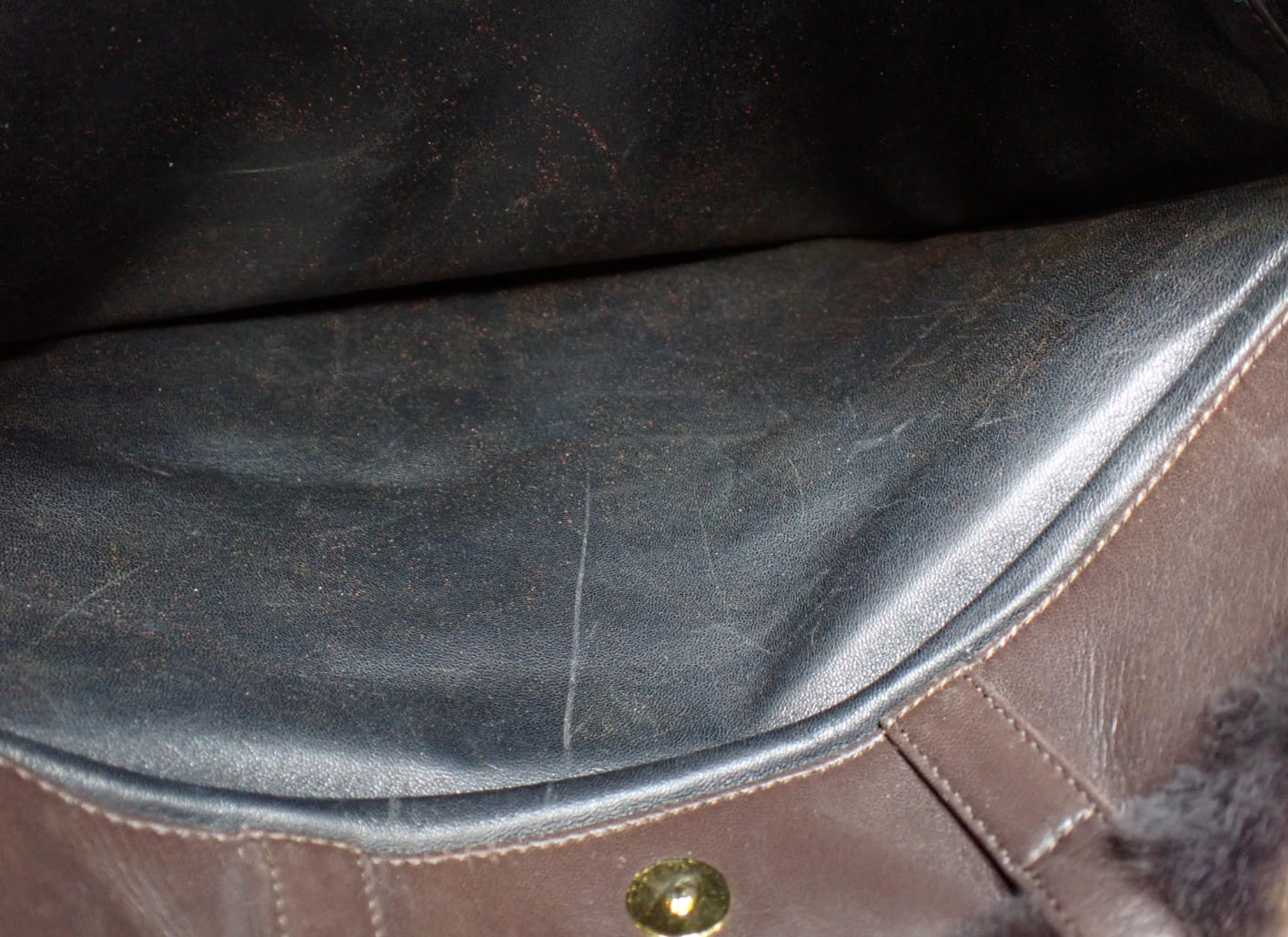 Rare Loewe Rare Shearling Bag