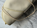 Christian Dior Beige/Yellow Nylon East/West Shoulder Bag