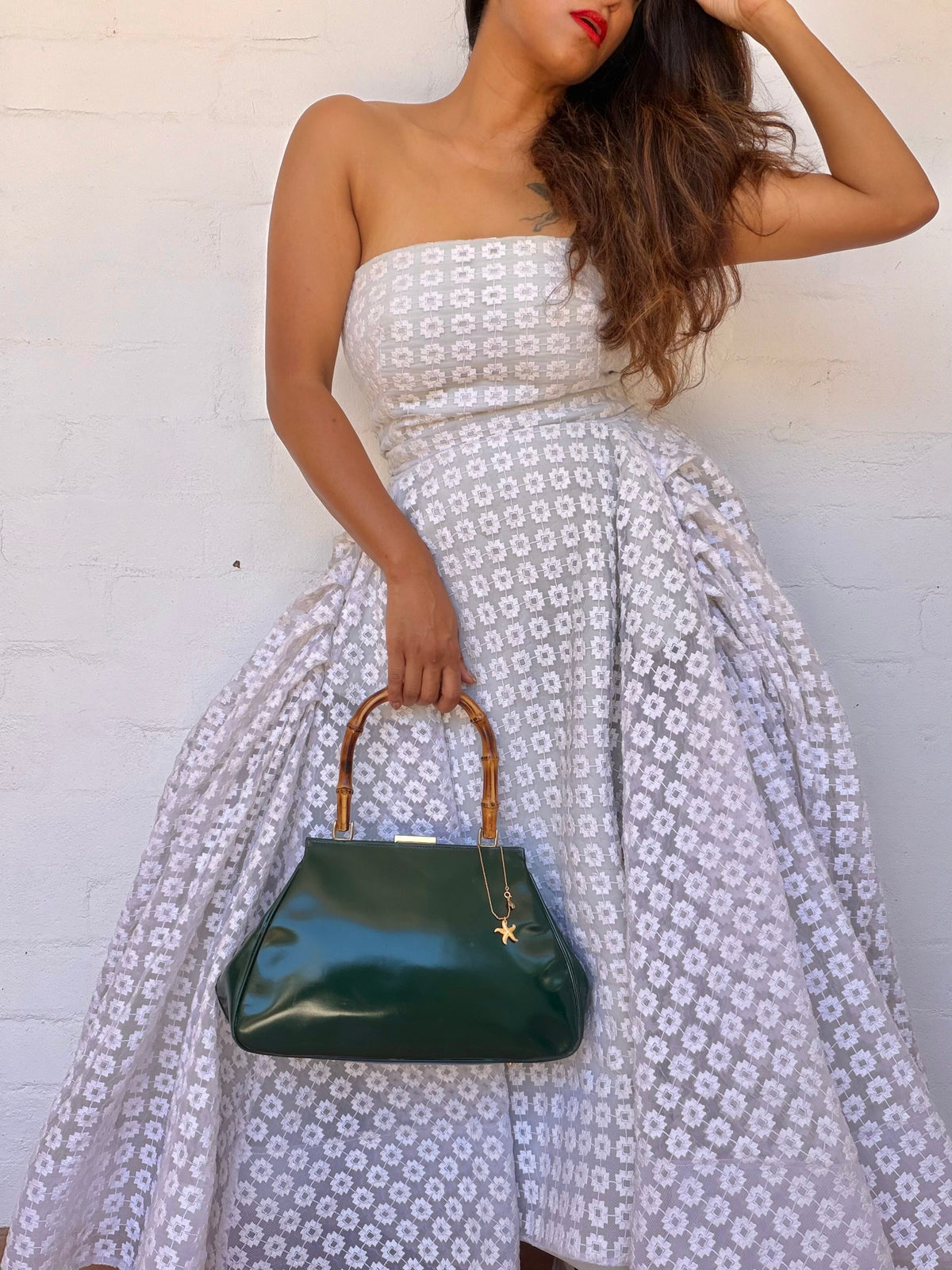 Gucci Tom Ford Bamboo Hand Bag