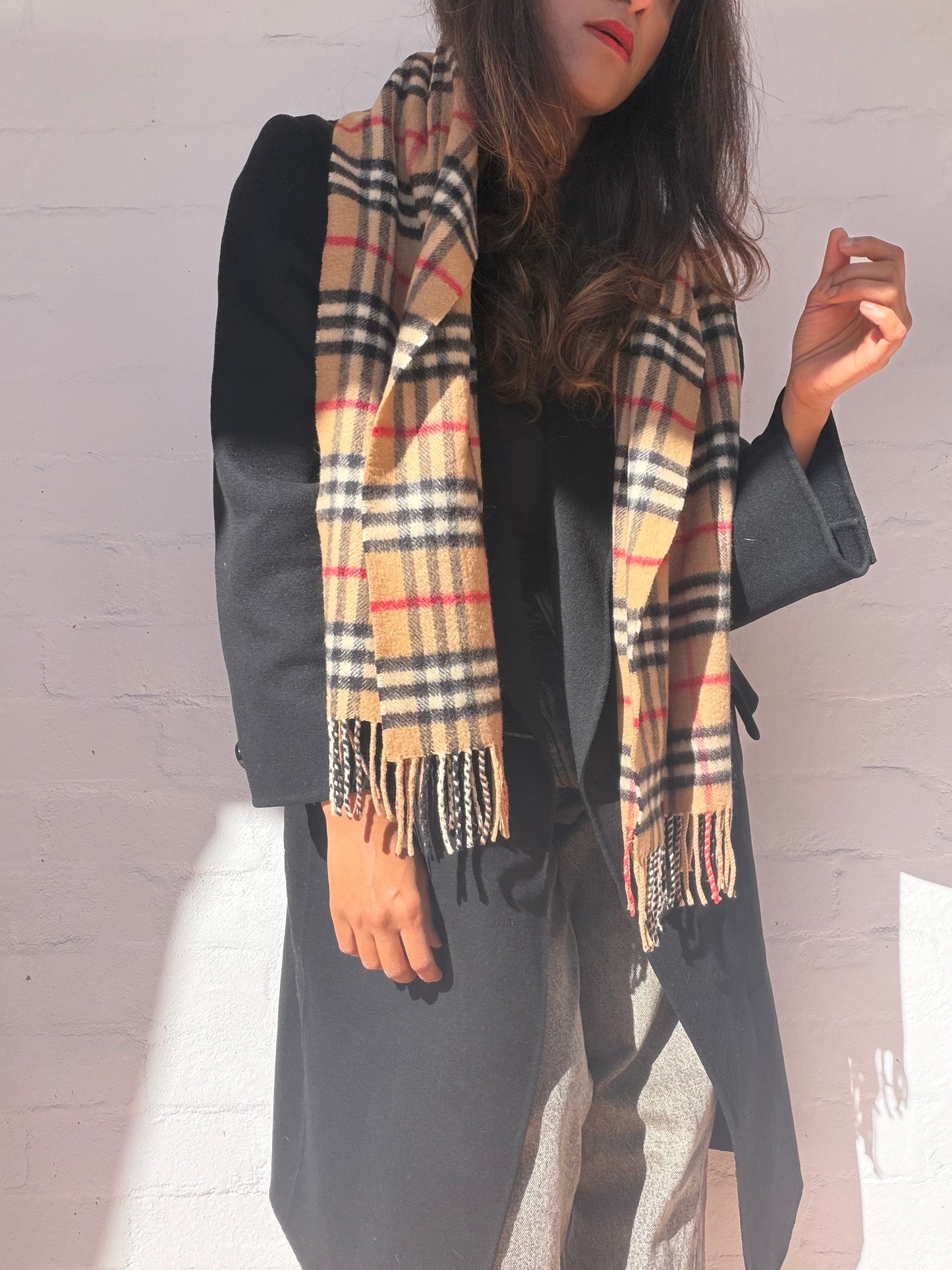 Authentic Burberry Cashmere Scarf