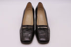 Brown Gucci Pumps with Box