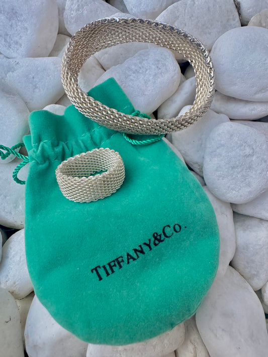 Vintage Tiffany & Co. Somerset Bracelet & Ring Set