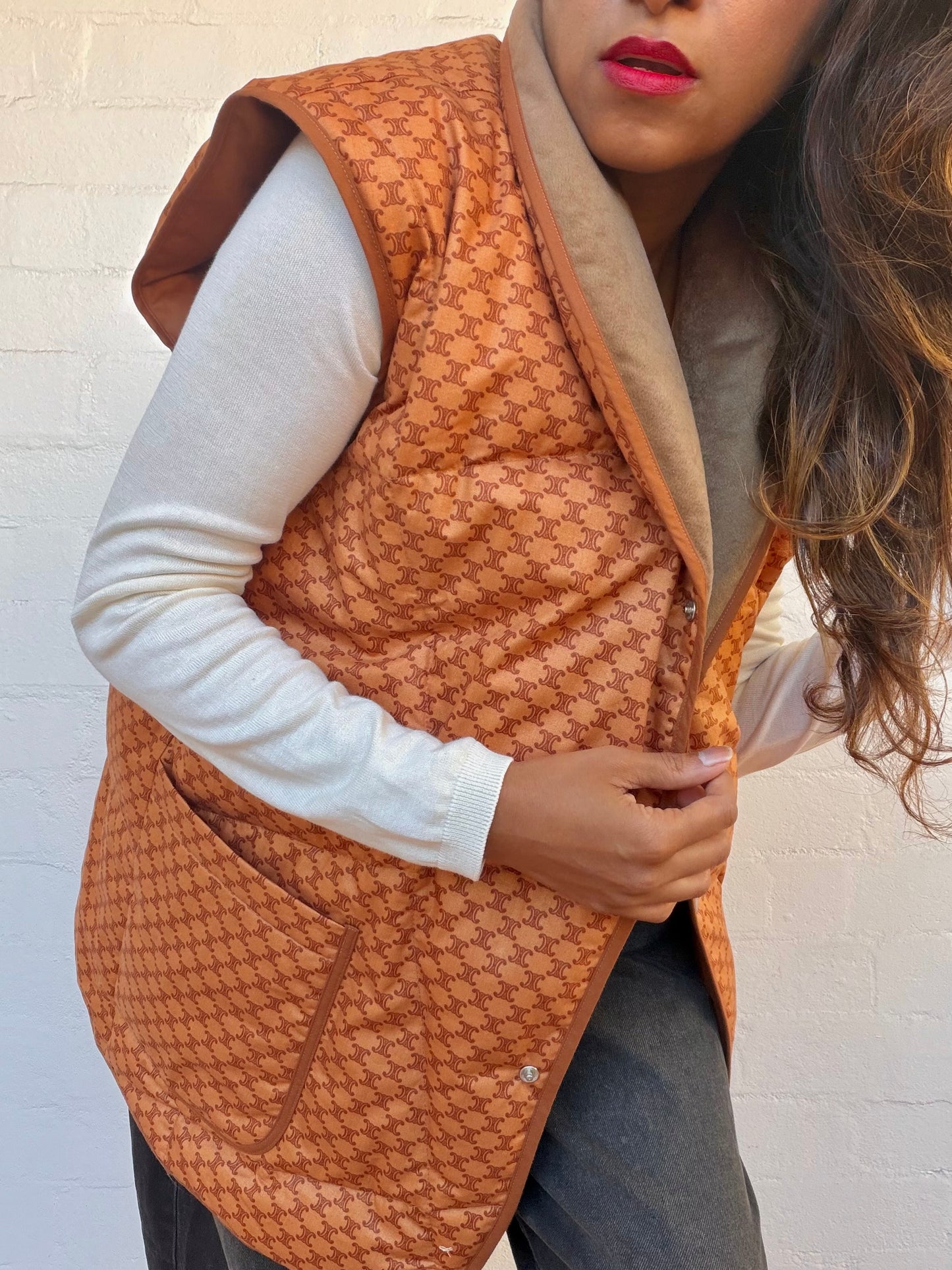 Vintage CELINE Puffer Vest