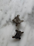Vintage Céline Triomphe Clip Earrings