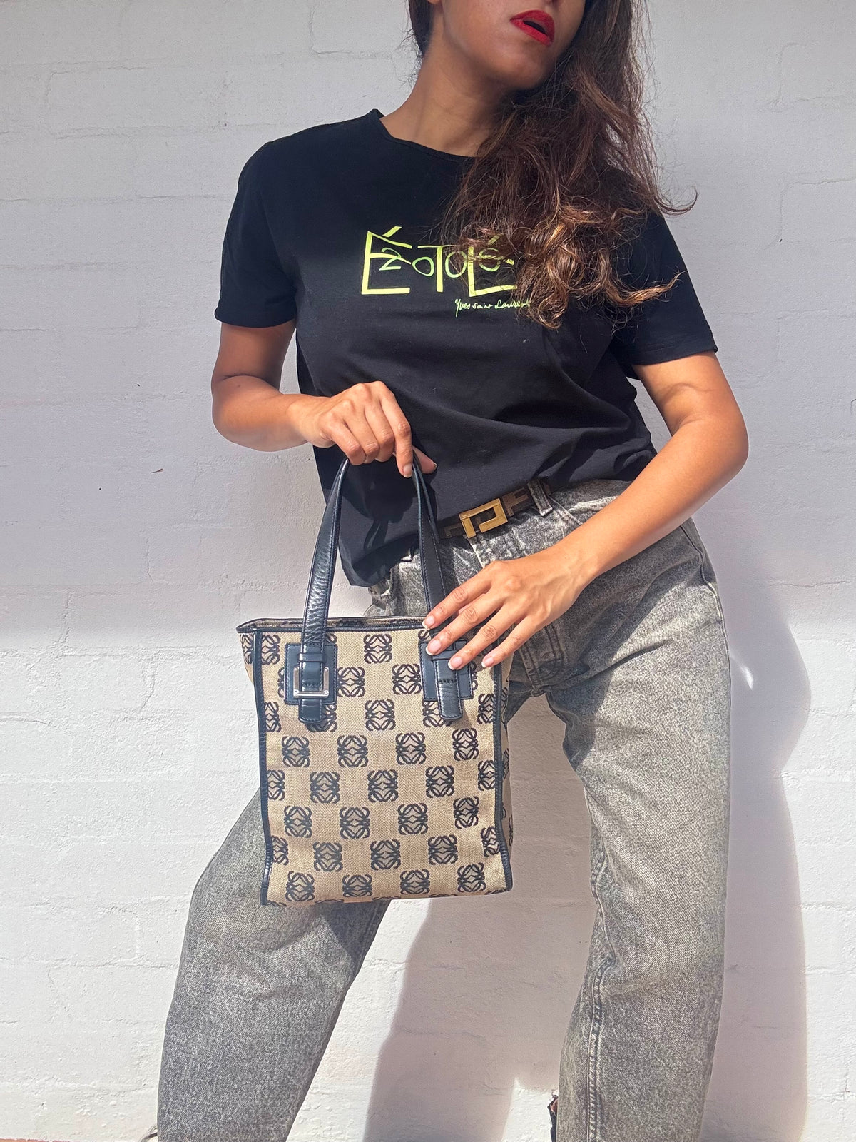 Vintage LOEWE Anagram Handbag