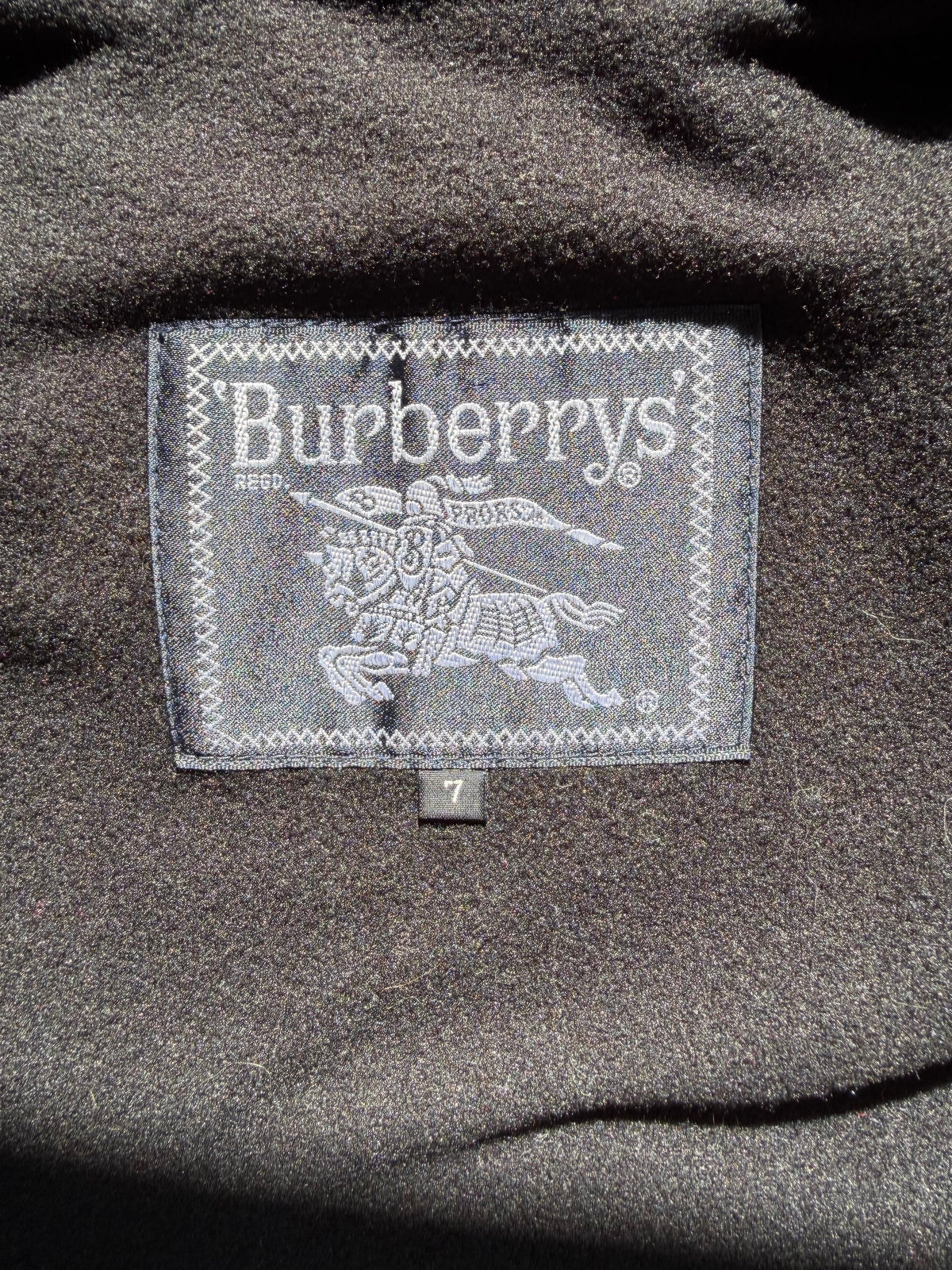 Burberry Balmacaan Trench Coat With Detachable Quilted Lining - Navy