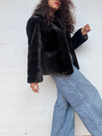 Vintage Faux Fur Jacket