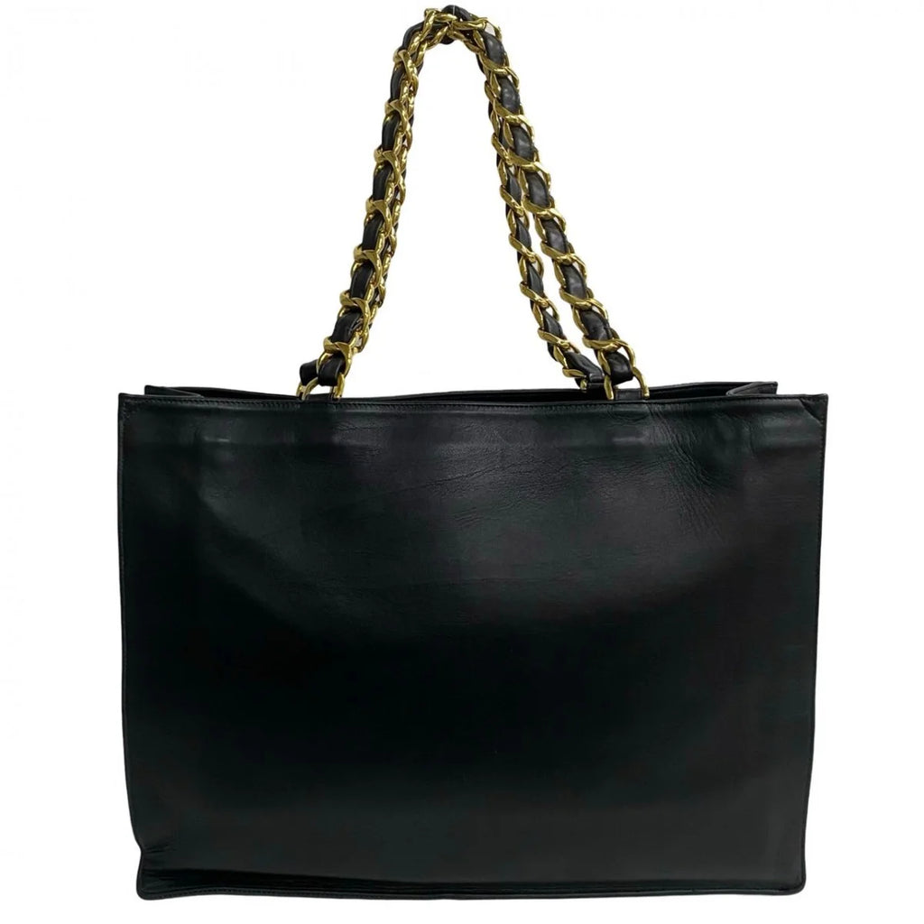 Chanel Lambskin Tote Bag - Classic Black